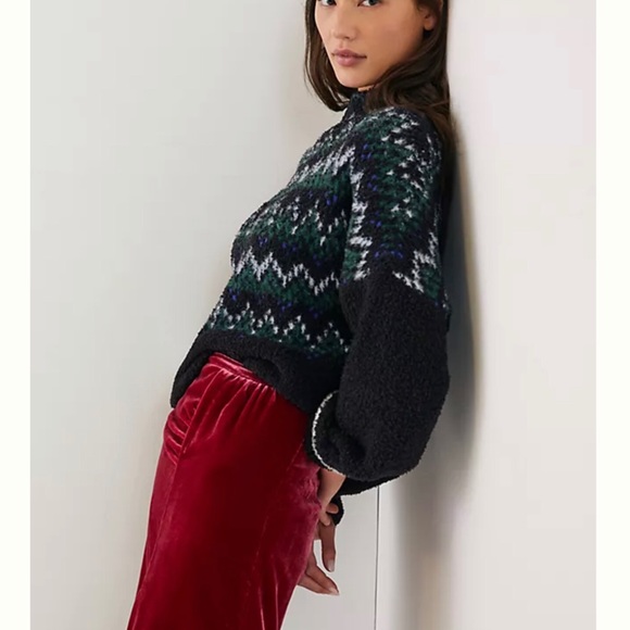 Anthropologie Montie Velvet Mini Skirt -Sz 8 (NWT) - Picture 2 of 7